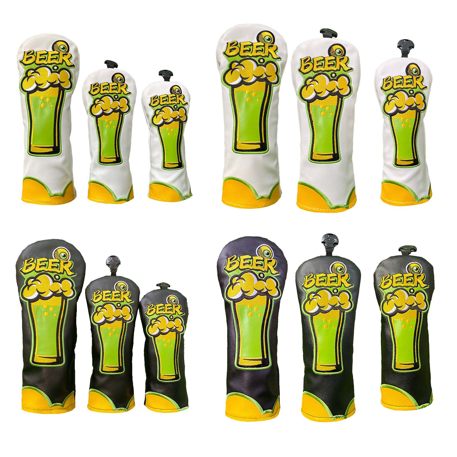 Beer Embroidery PU Leather Gol - Beer & Wine Downtown ulasan dan harga