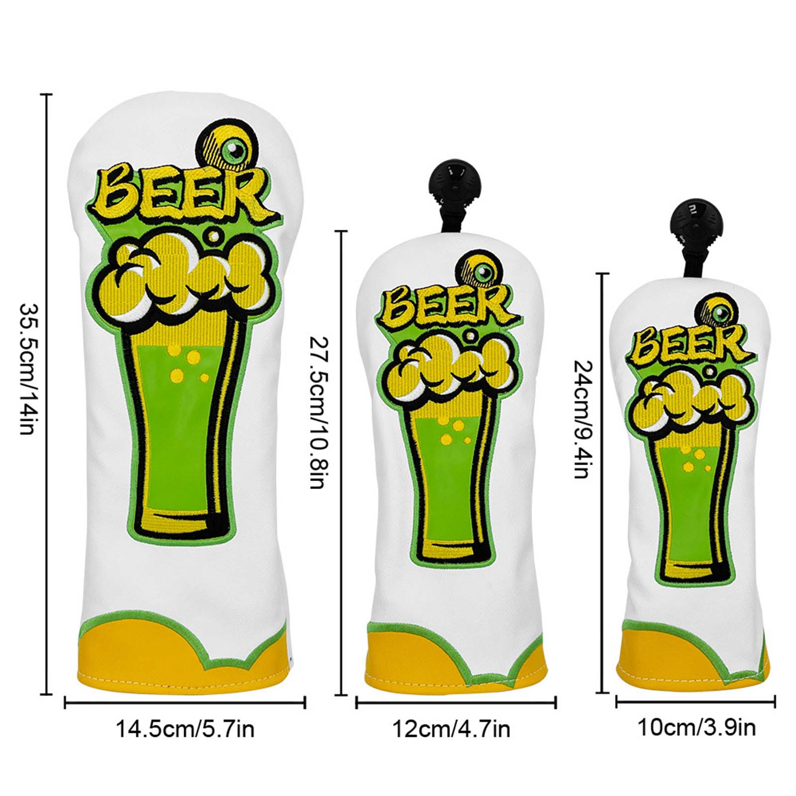 Beer Embroidery PU Leather Gol - Beer & Wine Downtown ulasan dan harga
