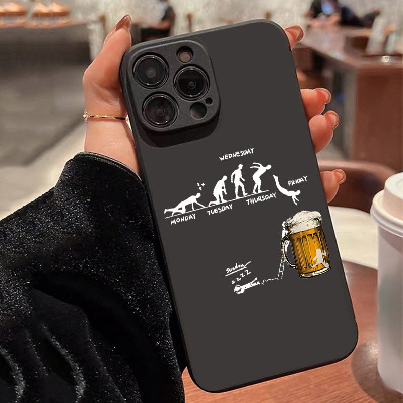 Creative Beer-Themed Phone Cas - Beer & Wine Downtown ulasan dan harga