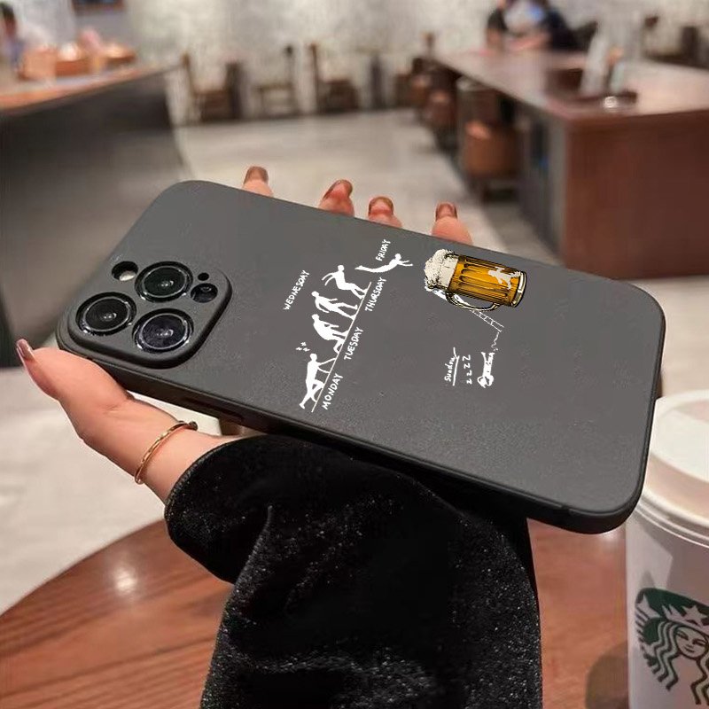 Creative Beer-Themed Phone Cas - Beer & Wine Downtown ulasan dan harga