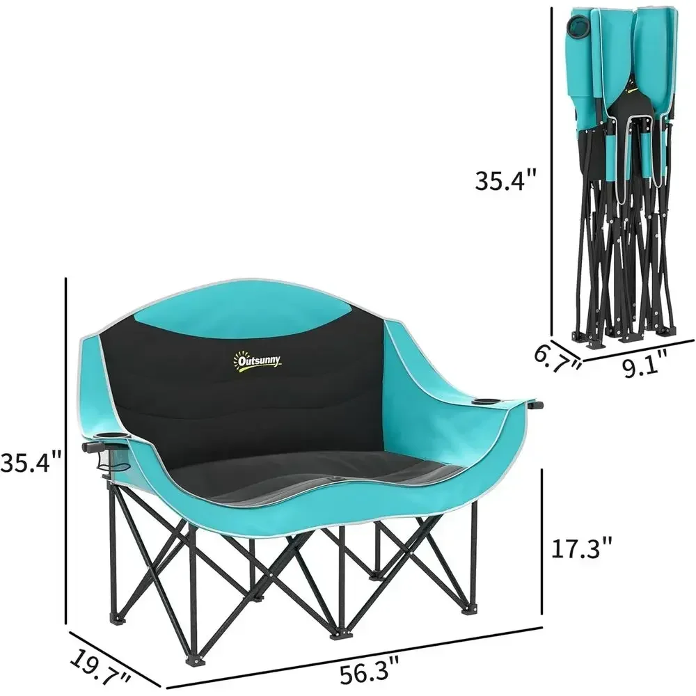 Two-Person Padded Folding Camp - Wine Bag Carry Two ulasan dan harga