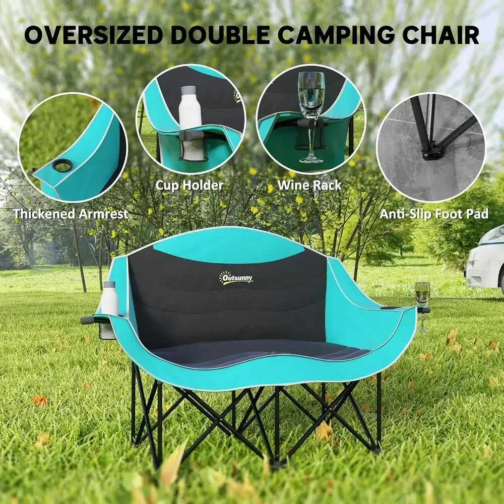Two-Person Padded Folding Camp - Wine Bag Carry Two ulasan dan harga