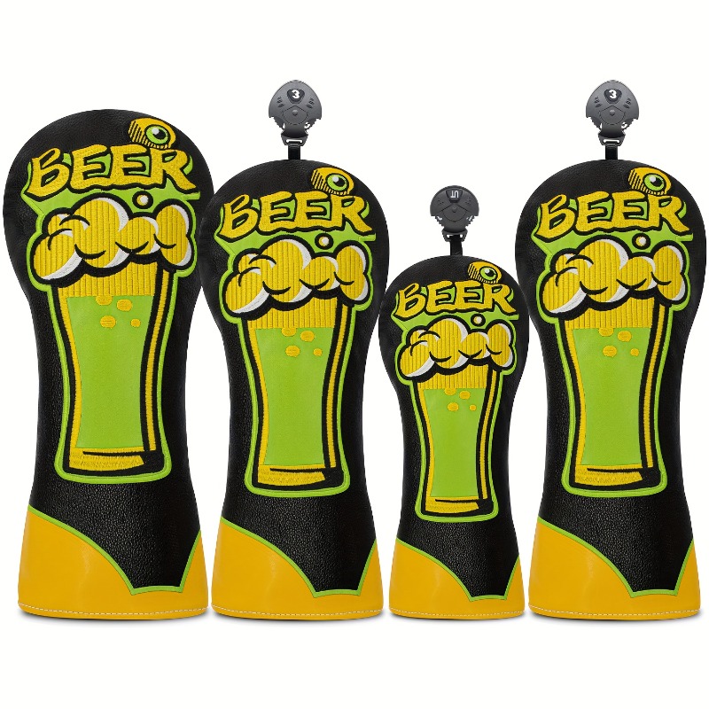 Golf Club Head Cover - Beer Mu - Beer & Wine Downtown ulasan dan harga