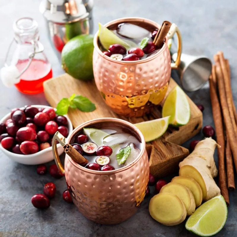 1-6PCS Cocktail Wine Cup Mosco - Wine Beer Champagne ulasan dan harga