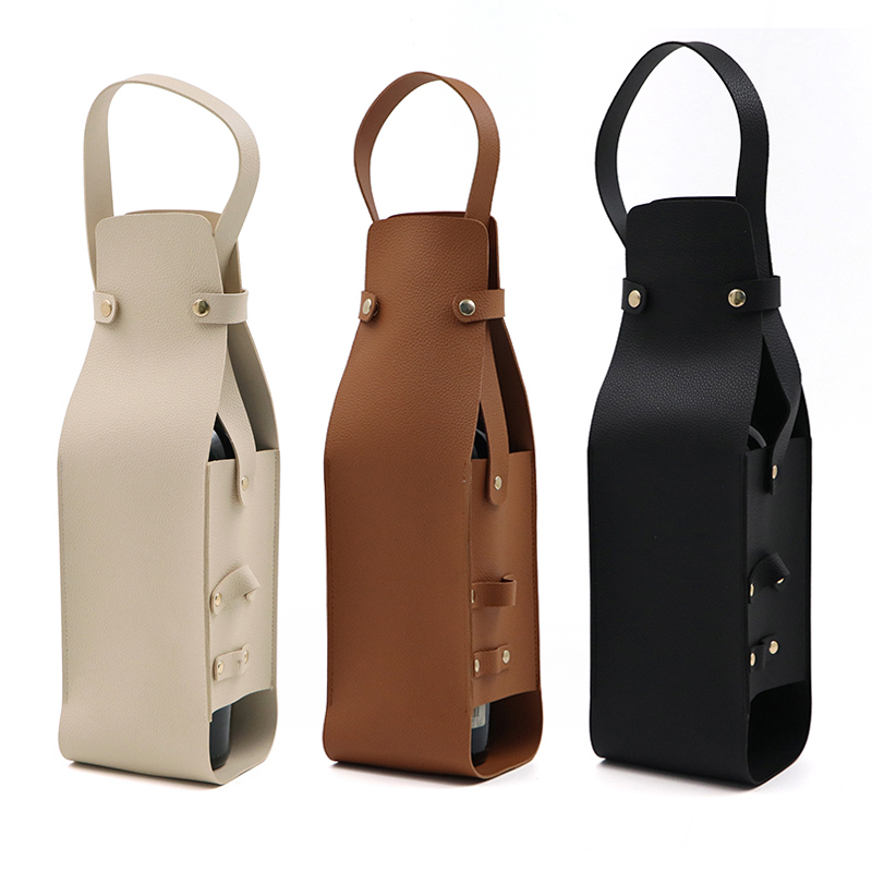 Wine Gift Bag, Reusable Leathe - Wine Beer Champagne ulasan dan harga