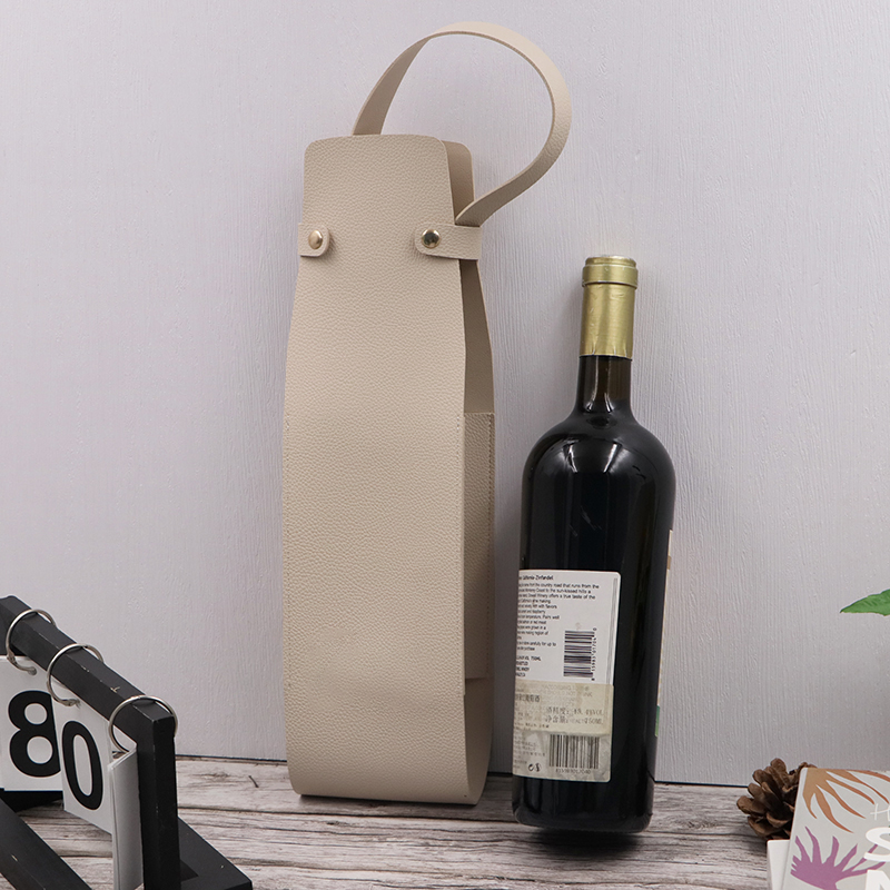 Wine Gift Bag, Reusable Leathe - Wine Beer Champagne ulasan dan harga