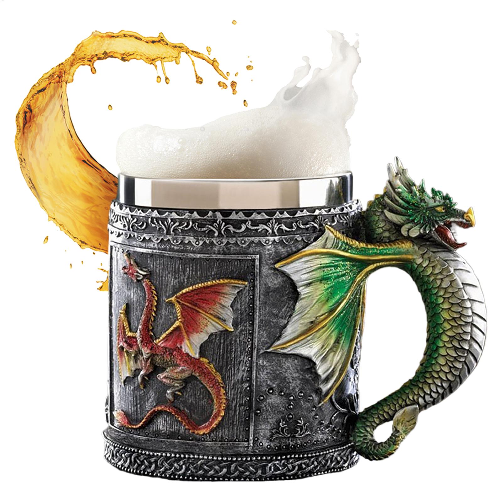 Dragon Mug Gothic Drinking Cup - Wine Beer Coffee Drink ulasan dan harga