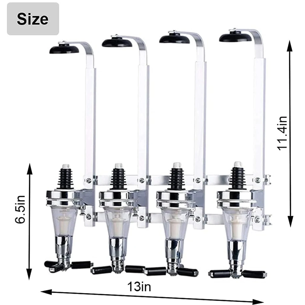 1-6 Bottle Alcohol Liquor Disp - Wine To Beer To Liquor ulasan dan harga