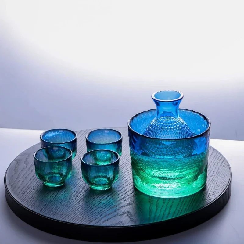 Glass Beer Cup Set Bar Accesso - Wine With Beer ulasan dan harga