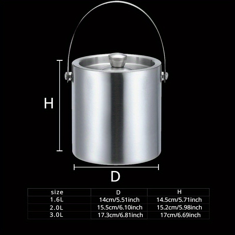 1.6L/2L/3L Stainless Steel Ins - Wine Beer Champagne ulasan dan harga