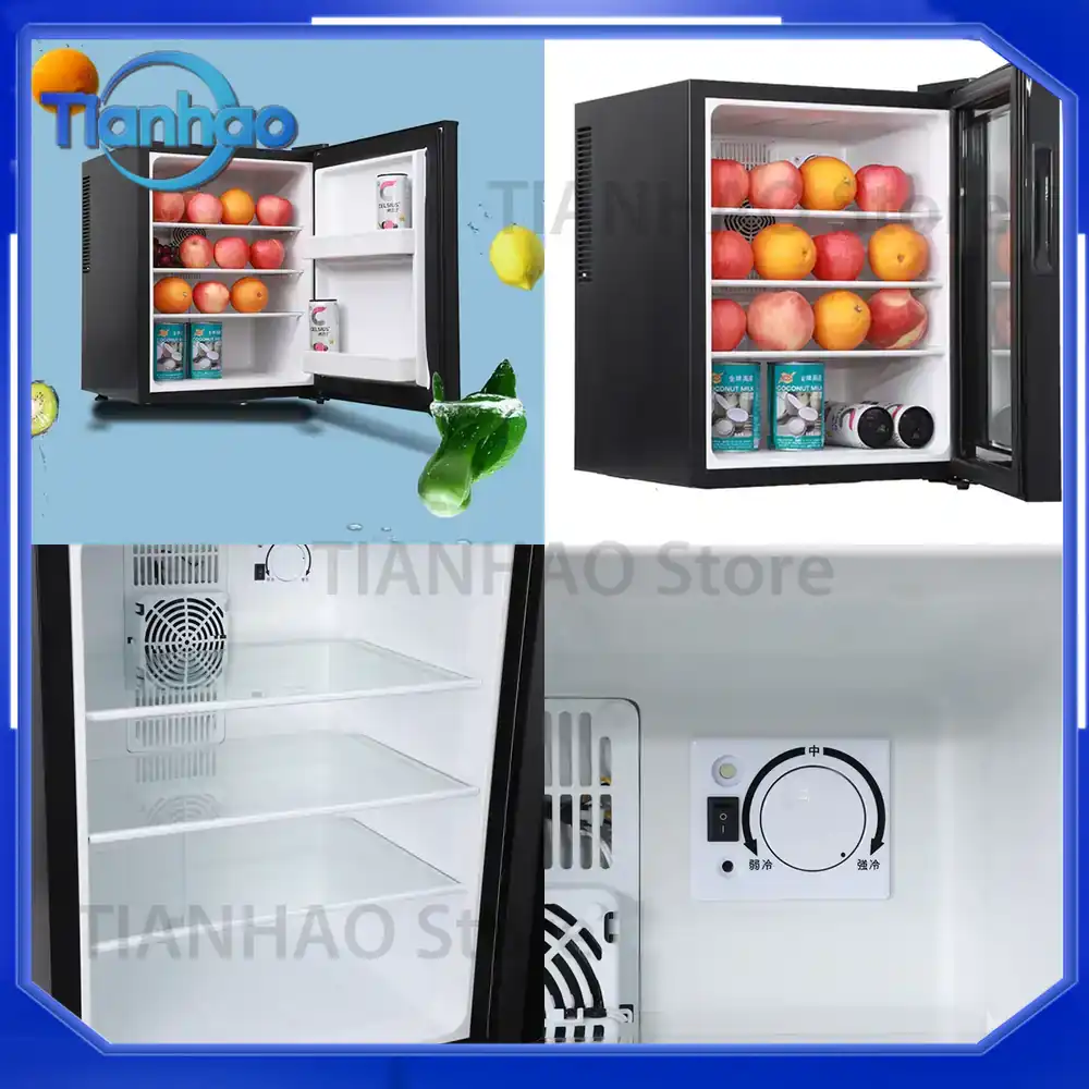 Mini Fridge Cooler 40L Refrige - Wine Beer Fridge Small ulasan dan harga