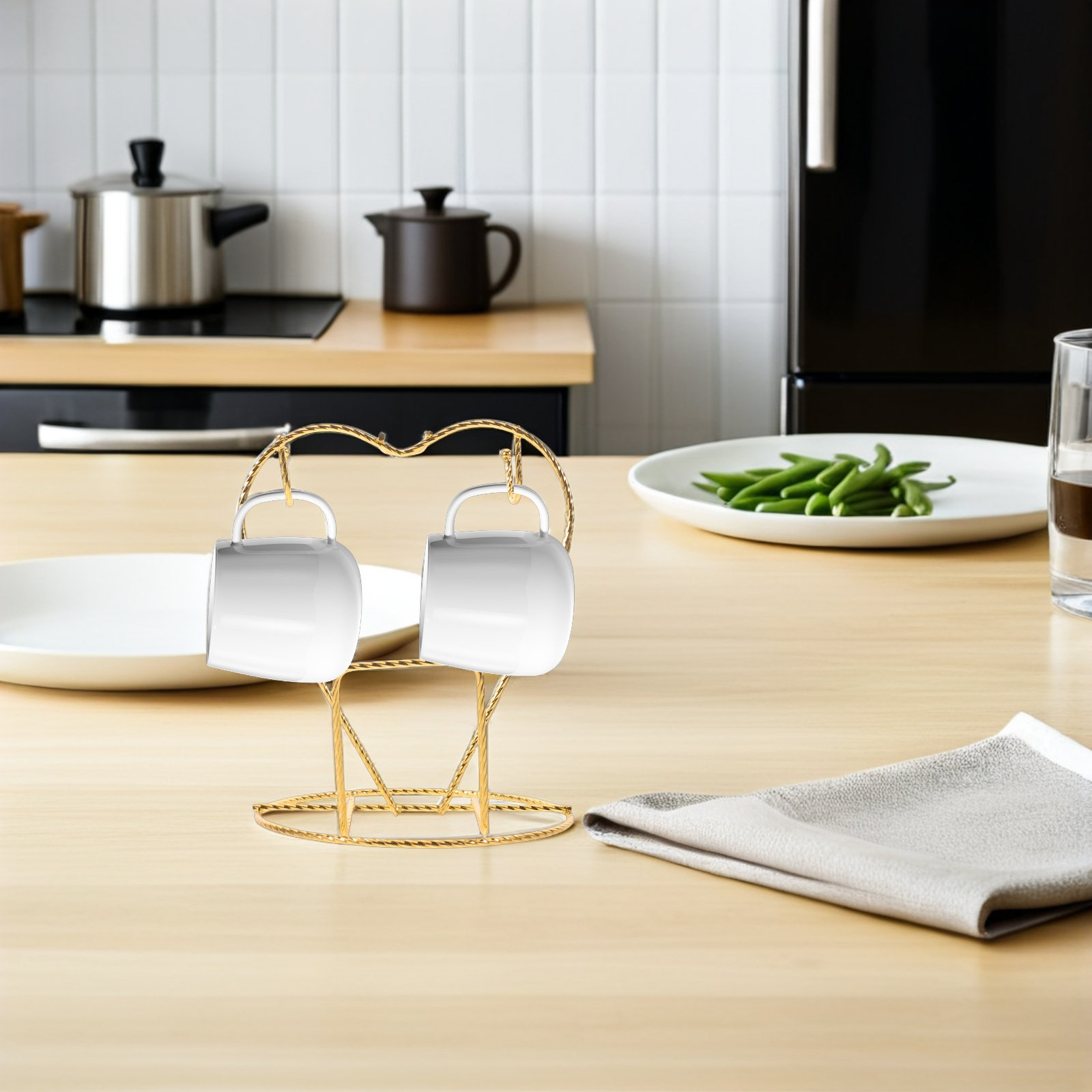Countertop Coffee Cup Organize - Bar Spoon Twisted ulasan dan harga