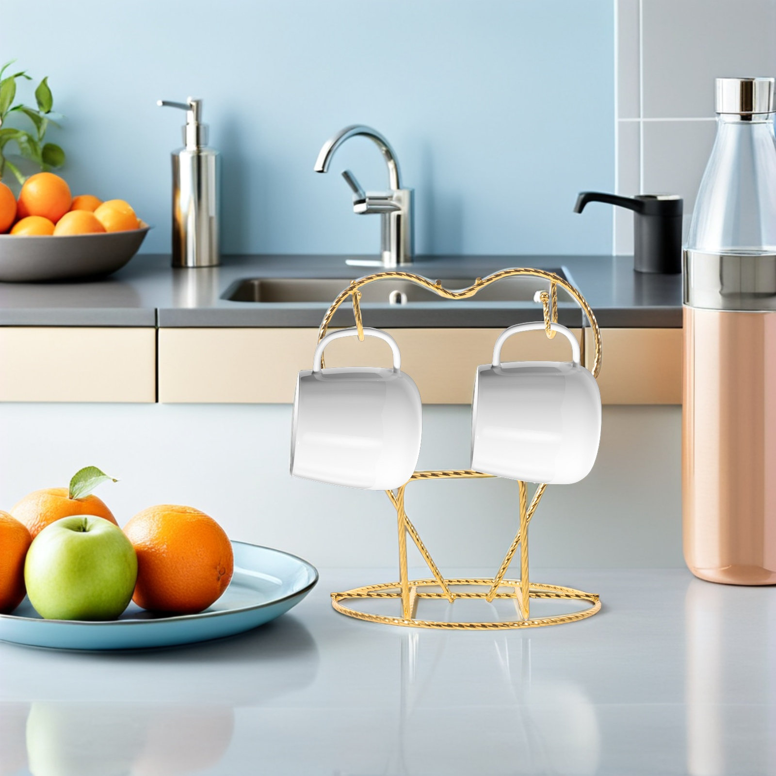 Countertop Coffee Cup Organize - Bar Spoon Twisted ulasan dan harga