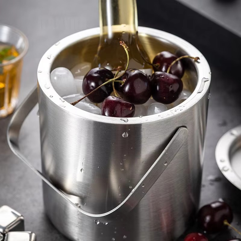 1Pcs Double-Wall Stainless Ste - Wine Beer Champagne ulasan dan harga
