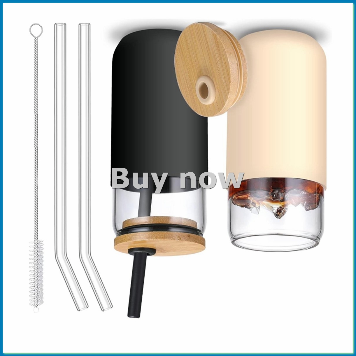 2Colors 20 OZ Glass Cups with  - Beer & Wine Downtown ulasan dan harga