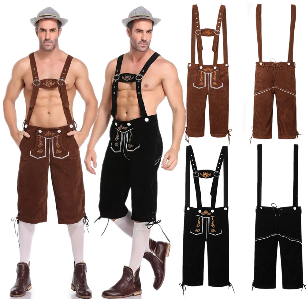 M-XXL Men German Oktoberfest L - Beer & Wine Downtown ulasan dan harga