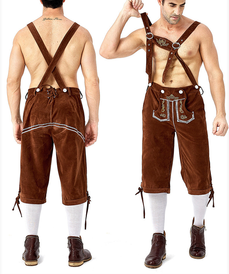 M-XXL Men German Oktoberfest L - Beer & Wine Downtown ulasan dan harga