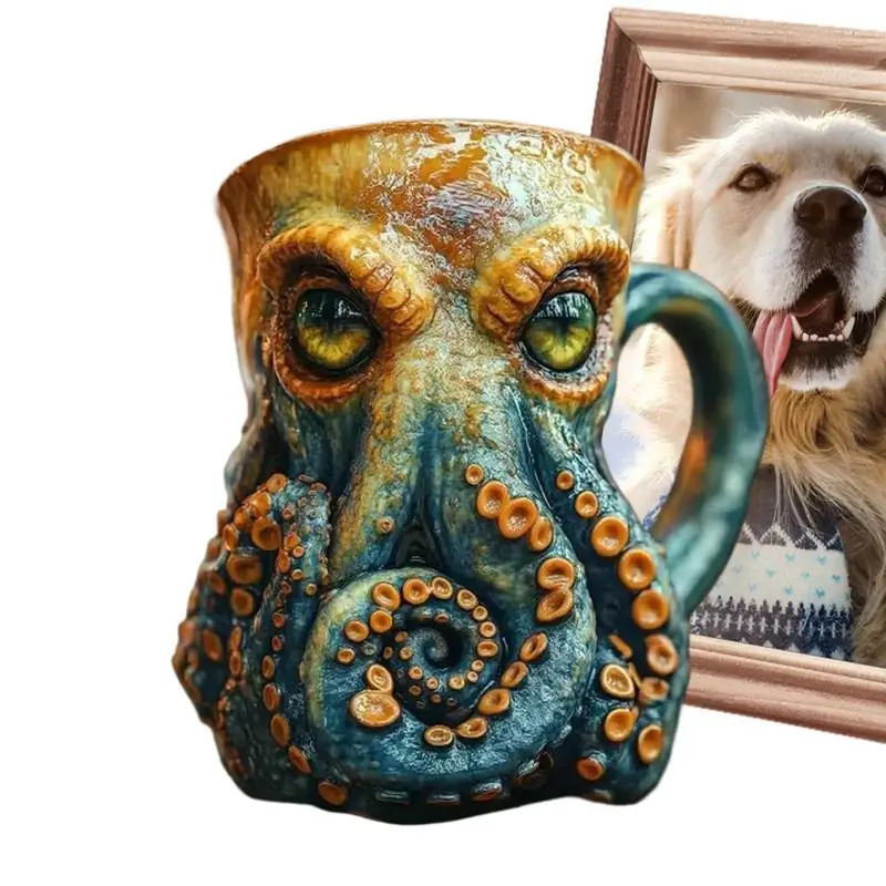 Octopus Beer Coffee Mugs Model - Wine Beer Coffee Drink ulasan dan harga