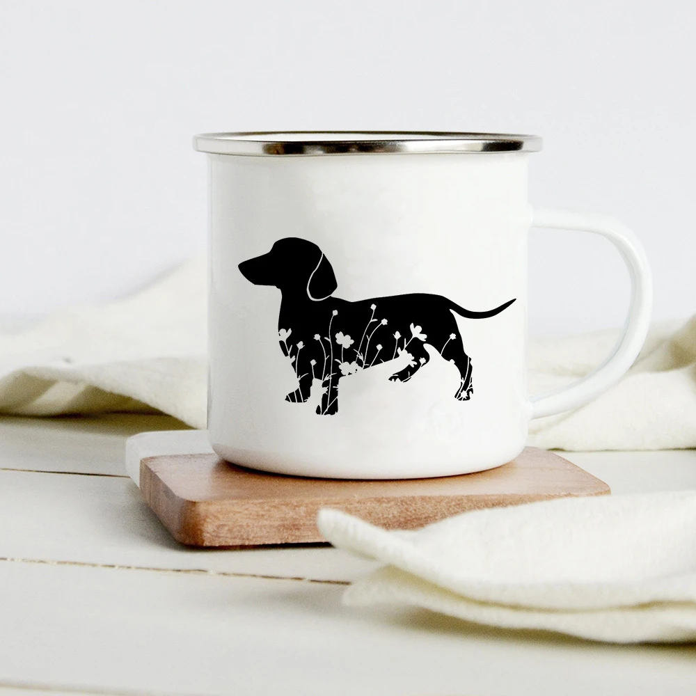 Funny Dachshund Print Creative - Wine Beer Coffee Drink ulasan dan harga