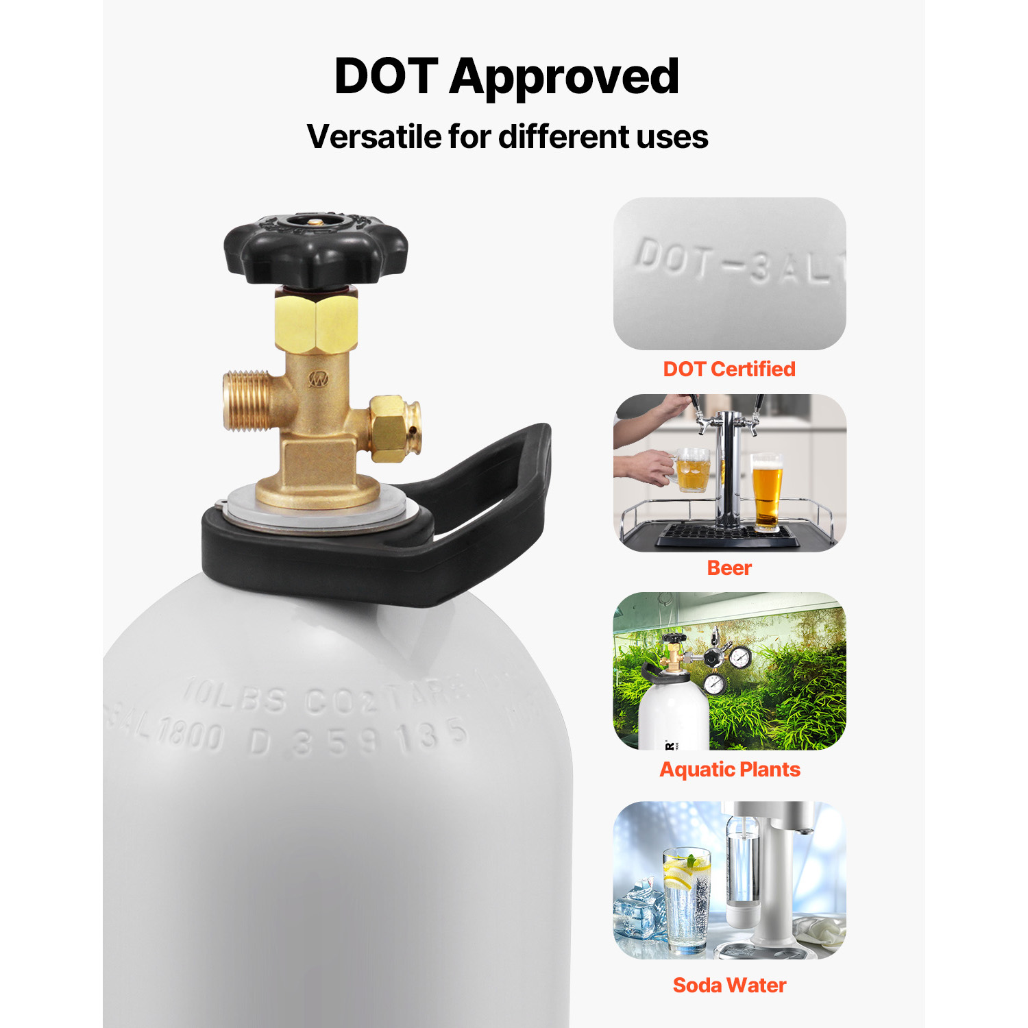 SucceBuy CO2 Tank 10 lbs New A - Beer & Wine Downtown ulasan dan harga
