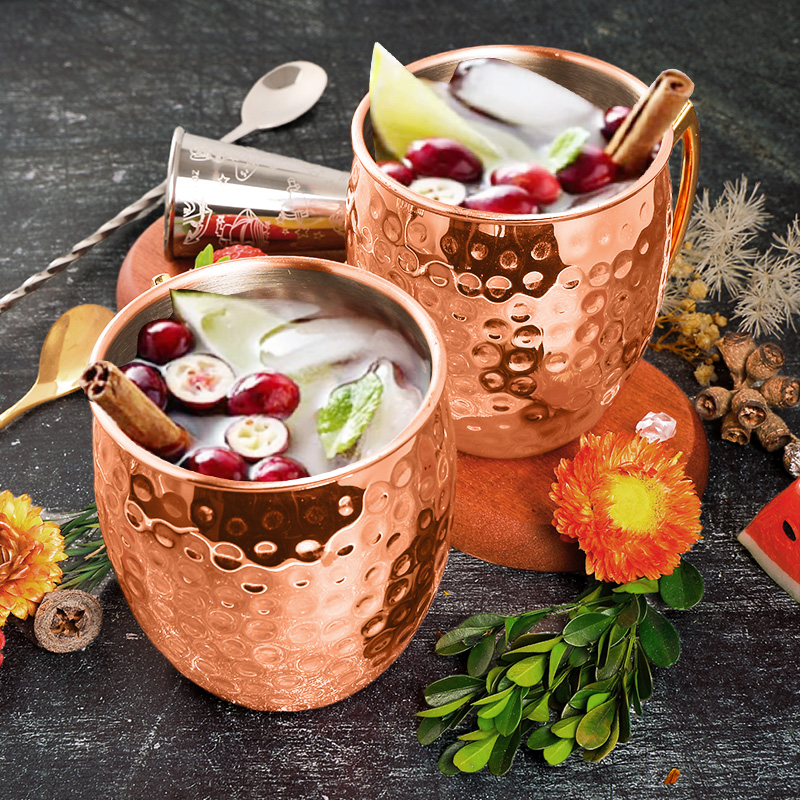 Moscow Mule Stainless Steel Mu - Wine Beer Champagne ulasan dan harga