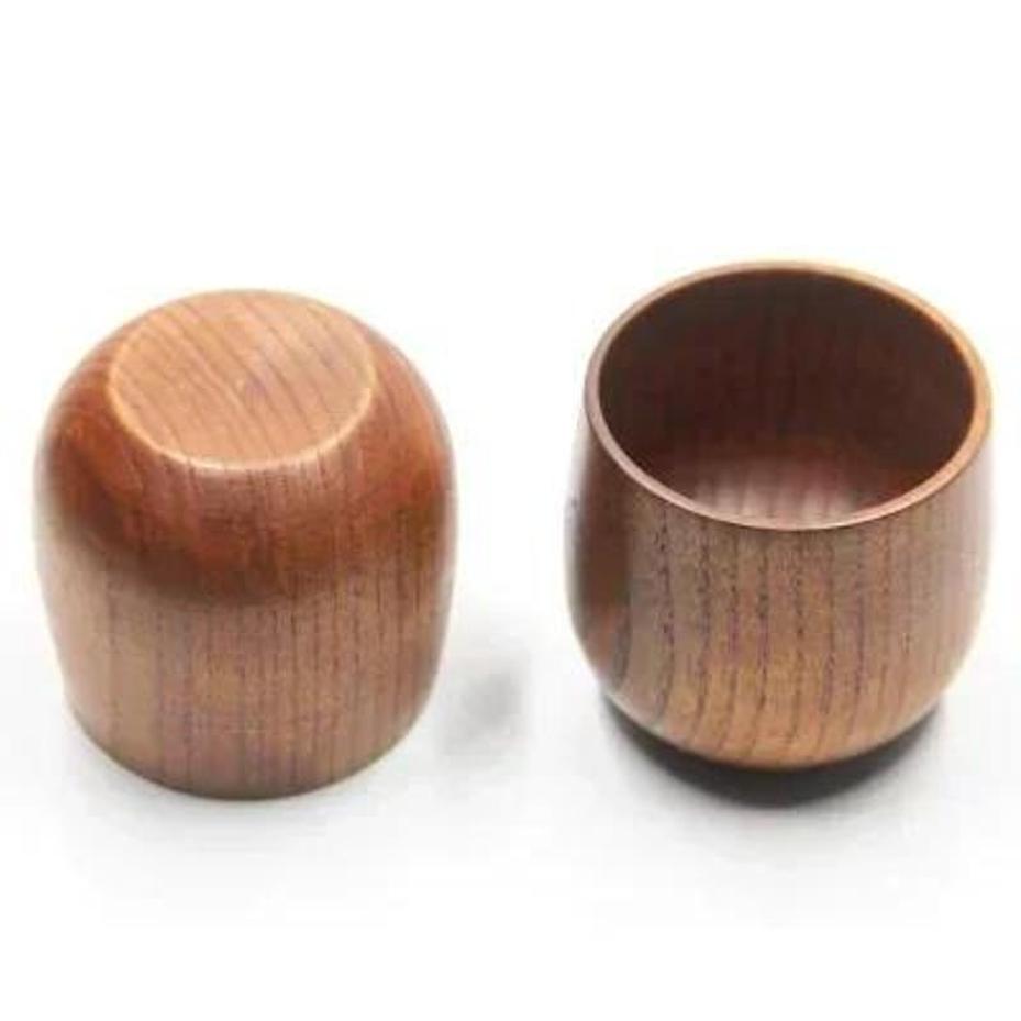 1 Pcs Reusable Wooden Cup Envi - Wine Beer Coffee Drink ulasan dan harga